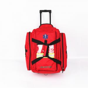 Ambulance Kit EMS Trauma bag Medical Equipment Bag with wheel Earthquake Rescue Bag Ambulance Wheel Backpack