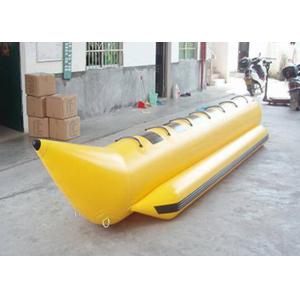 7 Persons 0.9 mm PVC tarpaulin Banana Boat Inflatable Fly Fish Boats Water Race Sport Games 