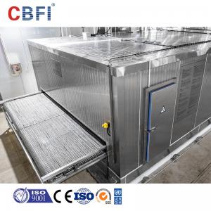 China Efficient Stainless Steel Tunnel Freezer fast speed R507 Refrigerant supplier