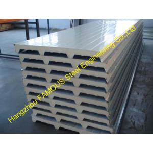Cold Room Corrugated EPS Sandwich Metal Roofing Sheets Wall Panels