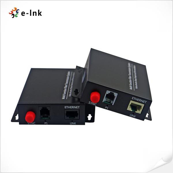 Single Channel POTS to Fiber Converter RJ11 Connector Telephone System