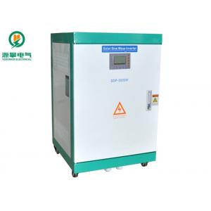 Low Frequency DC To 3 Phase AC Power Inverter 5000W High Converting Efficiency