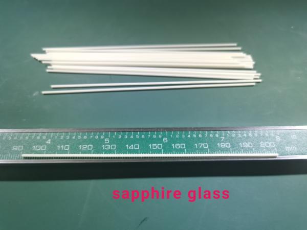 Ultra-fine thin dia1.0mm 0.6mm Al2o3 Ceramic Sapphire Glass Rod Stick lapped