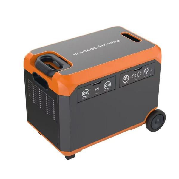 Estación de energía portátil LiFePO4 3600W 3072wh Carga MPPT para distribuidores y pedidos OEM