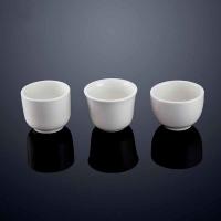 China Vintage White Ceramic Tea Cup Restaurant Dinner Sets Small Porcelain for home on sale