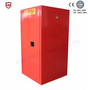 China Red Paint & Ink Chemical Storage Cabinet For Flammable Liquids , 60 Gallon supplier