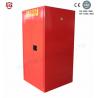 China Red Paint &amp; Ink Chemical Storage Cabinet For Flammable Liquids , 60 Gallon wholesale