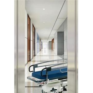 China Automatic Door Type Hospital Bed Elevator Hairline Stainless Steel Elevator supplier