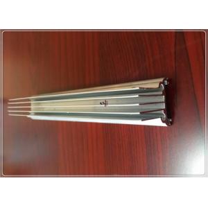 China 6063 T5 / T6 Aluminum Extrusion Profiles , Sivery LED Heatsink Aluminum Profiles supplier
