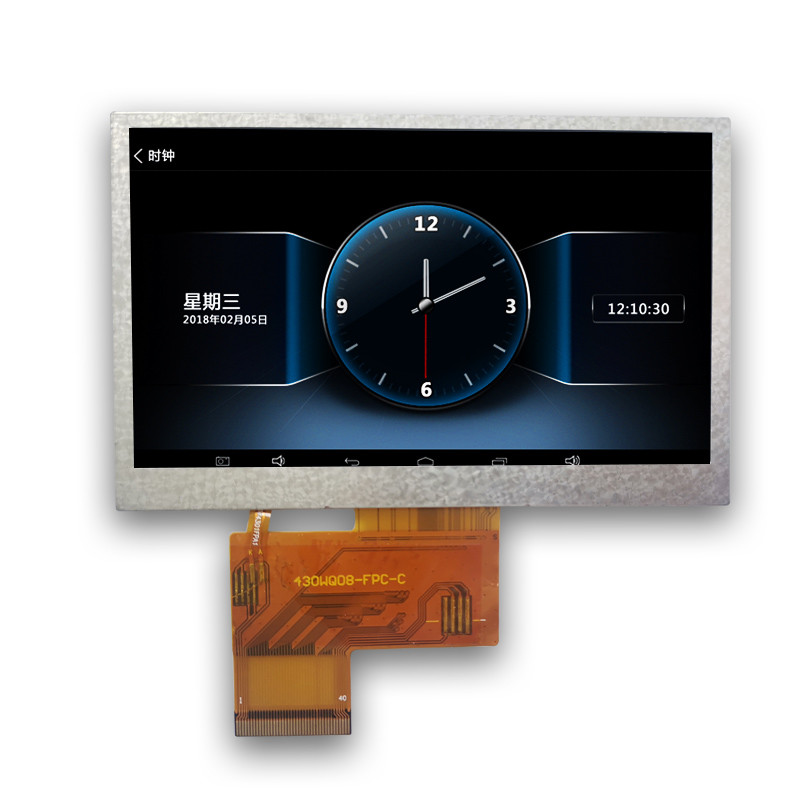 China 40 pin 480x272 TN Modulo LCD TFT transmissor Branco RGB 4,3 supplier