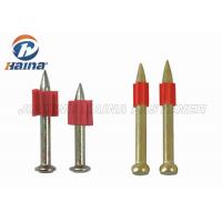 China Rubber Washer Steel Concrete Nails HDD Drive Pin Shooting Nails For Gun on sale