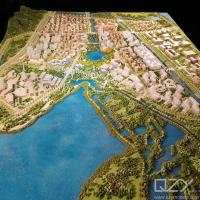 China Residential Architectural Landscape Design Model Aecom 1:1500 Hangzhou Ali Town on sale