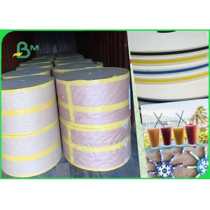 China 100 % Virgin Pulp Food Safe Straw Paper FDA SGS 60gsm 120gsm White Customized supplier
