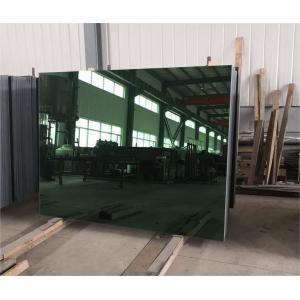 9h Reflective Toughened Glass Blue Reflective Float Glass For Construction