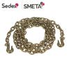 China Grade 70 Transport Trailer Hitch Chain 4700lbs Capacity With Grab Hooks wholesale