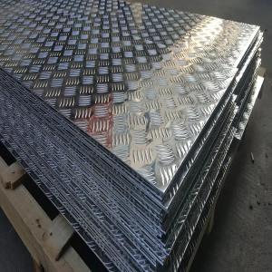 China 2024 T3 Mill Edge Aluminum Checkered Plate Diamond Sheet 4FT X 8FT For Industrial Use supplier