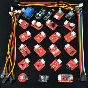 China Electronic Blocks Starter Kit for Arduino of 24 Models Red Plate Sensor Module DIY Learning Kits supplier