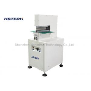 China Pneumatic Driven Blade Metal Low Cutting Force Stress V Cut PCB Depanelizer supplier