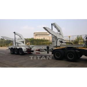 China TITAN 40 foot container side load trailer with 3 axles for axles supplier