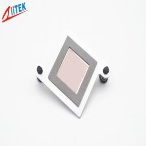 China 0.95 W/mK Low Thermal Resistance Pink Phase Changing Materials For IGBTs supplier