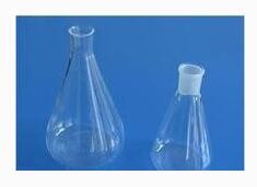 China high quality customized quartz glass conical flask  Erlenmeyer flask wholesale