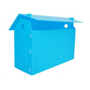 Folding Corrugated Plastic Box Corflute plastic box pp corrugated foldable plastic file box