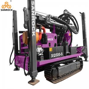 China Portable Water Well Drilling Machine 500m Deep Full Hydraulic Water Well Drilling Rig supplier