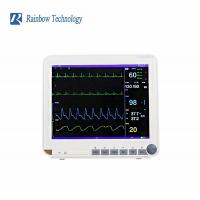 China AC/ DC Visual And Audible Alarms Multi Parameter Patient Monitor 15 Inch on sale