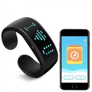 China Display Message Remote Control LED Bracelet Bluetooth Editable supplier