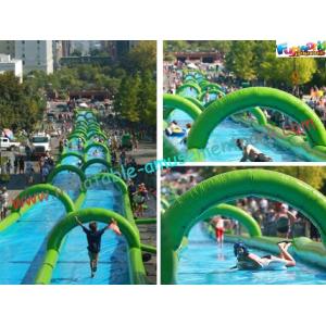 China 1000 Feet Giant Splash Inflatable Water Slide , Commercial Water Slides supplier