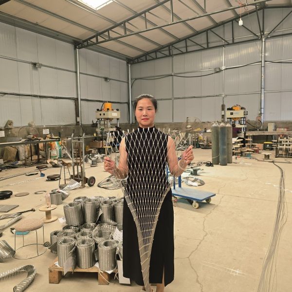 高強度3mmステンレス鋼鉄線ロープ 軍事国境警備網のための反ドローン網