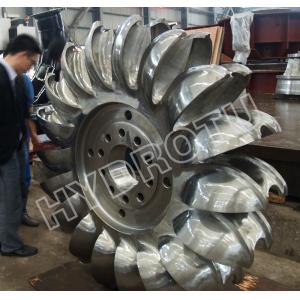 High Water Head Pelton Hydro Turbine With CNC Forged Runner