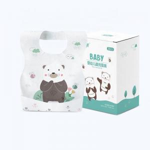 China Style Superior Waterproof Disposable Baby Bibs that are Durable Protect Baby Clothes supplier