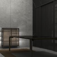 China Luxury Living Room Furniture Storage Rack Aluminum + Glass Material on sale