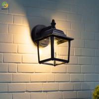 China E26 Outdoor Led Wall Sconce Lamp Aluminium Glass Material on sale