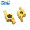China Yellow Parting And Grooving Inserts Metal Turning CNC Tools Insert wholesale