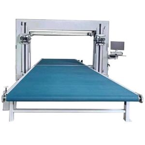 China High Precision Horizontal CNC Foam Cutting Machine 0-100m/Min Cutting Speed wholesale