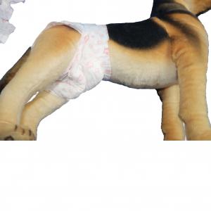 Customized Color Soft Disposable Pet Diapers Outdoor Female Dog Diapers