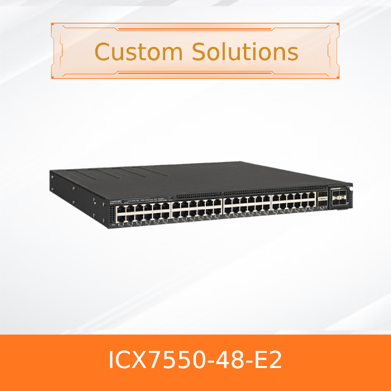 China Interruptor Ethernet avanzado Ruckus Icx7550-48-E2 para conectividad sin fisuras supplier