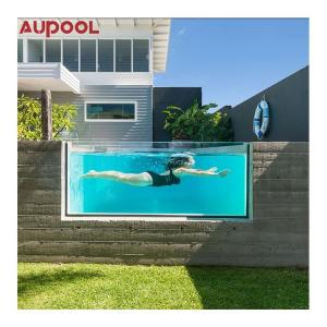 China Modular Outdoor Pool Customized Shipping Container with Surfing and Lighting System supplier