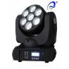 7 Pc 12W 4in1 LED Mini Moving Head Light RGBW Wash Light Disco LED Stage