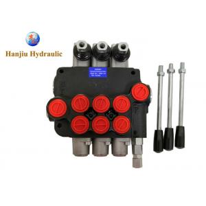 China Monoblock Spool Directional Control Valve 3P80 Hydraulic Drilling Rigs Hand Control Valve wholesale