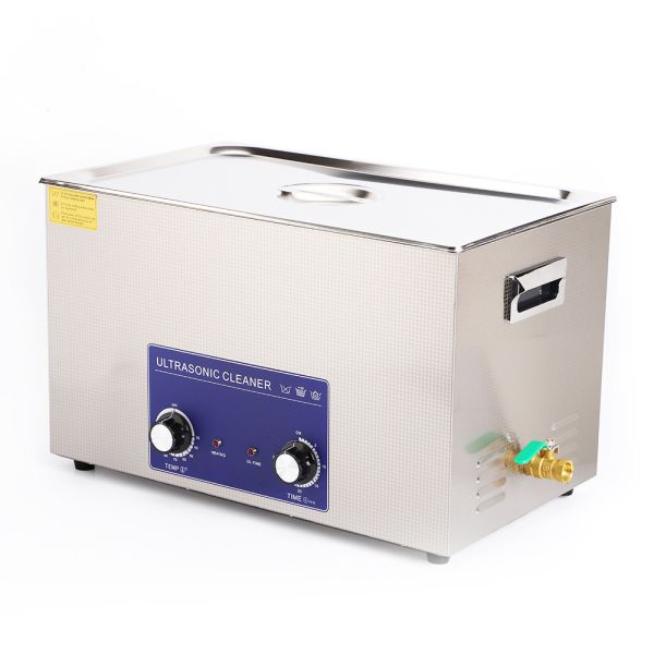 Customized 30L Capacity Mechanical Ultrasonic Cleaner with 1 Year Warranty and Adjustable Heated SUS304 Tank