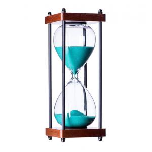 120 240 Minute Wooden Hourglass 1 Hour Sand Timer Hourglass for Decorative