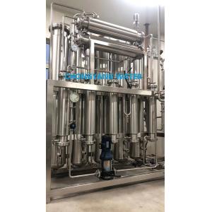 Pharma máquina de água destilada equipamento de destilação de água para água para injeção