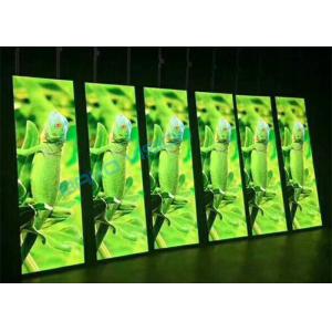 IP40 Indoor LED Poster Screen Digital Ads Display 2880Hz Refresh Rate 2 Years Warranty