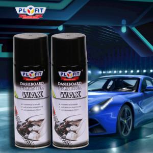 China Cockpit Spray Leather Polish 400ml Dashboard Wax Spray For Automotive supplier