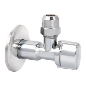 China Angle Water Shut Off Valve Stop Compression Outlet supplier