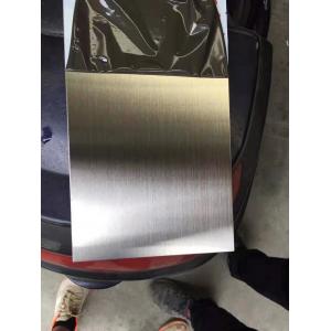 China Hairline Stainless Steel Sheet Grade 304 304L 316L 430 ASTM Standard Stainless Steel Hairline Finish Sheet supplier