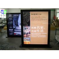 China Standalone Picture Frame Big Light Box , Freestanding Lightbox Illuminated on sale